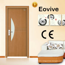 Elegant look PVC folding bathroom plastic door